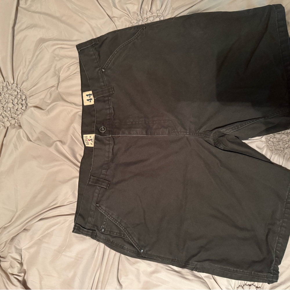 RedHead Men's Flat Front Shorts - Dark Green,Dark Khaki’s